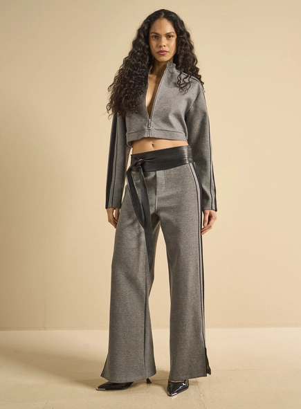 Calça Alfaiataria Feminina Cintura Alta