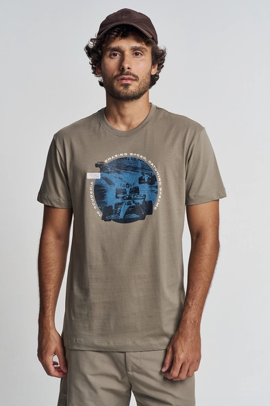 Camiseta Masculina Estampa Frontal