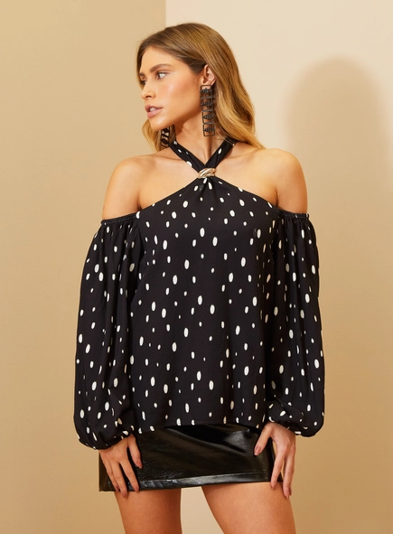 Blusa Feminina Frente Única Estampada