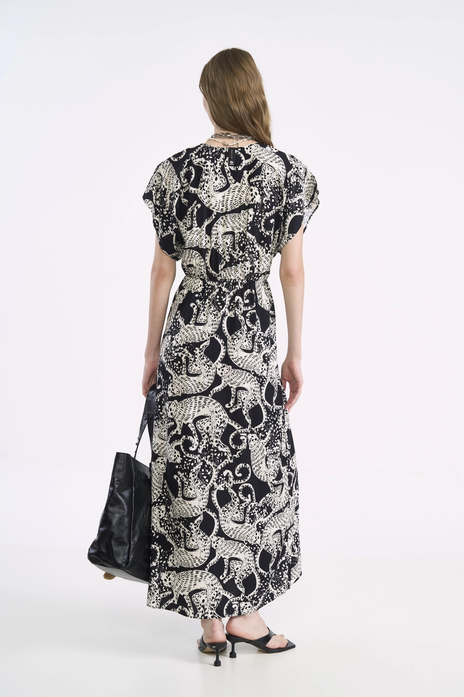 Vestido Longo Estampado Estampados