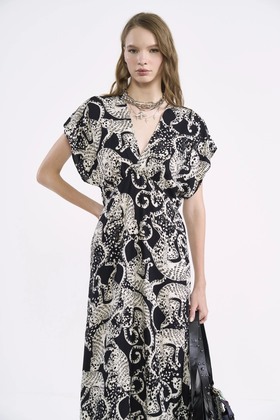 Vestido Longo Estampado Estampados