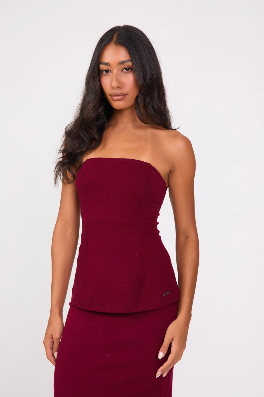 Blusa Small Tomara Que Caia Bordô 1