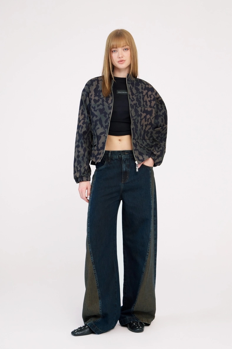 Jaqueta Feminina Alfaiataria Bomber - Turtle Green Estampados 3
