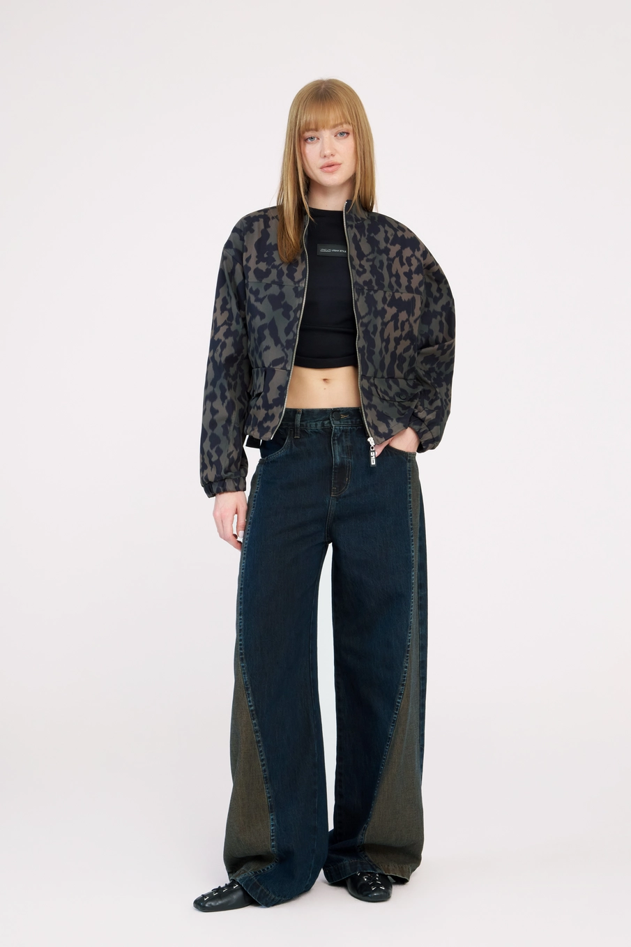 Jaqueta Feminina Alfaiataria Bomber - Turtle Green Estampados 3
