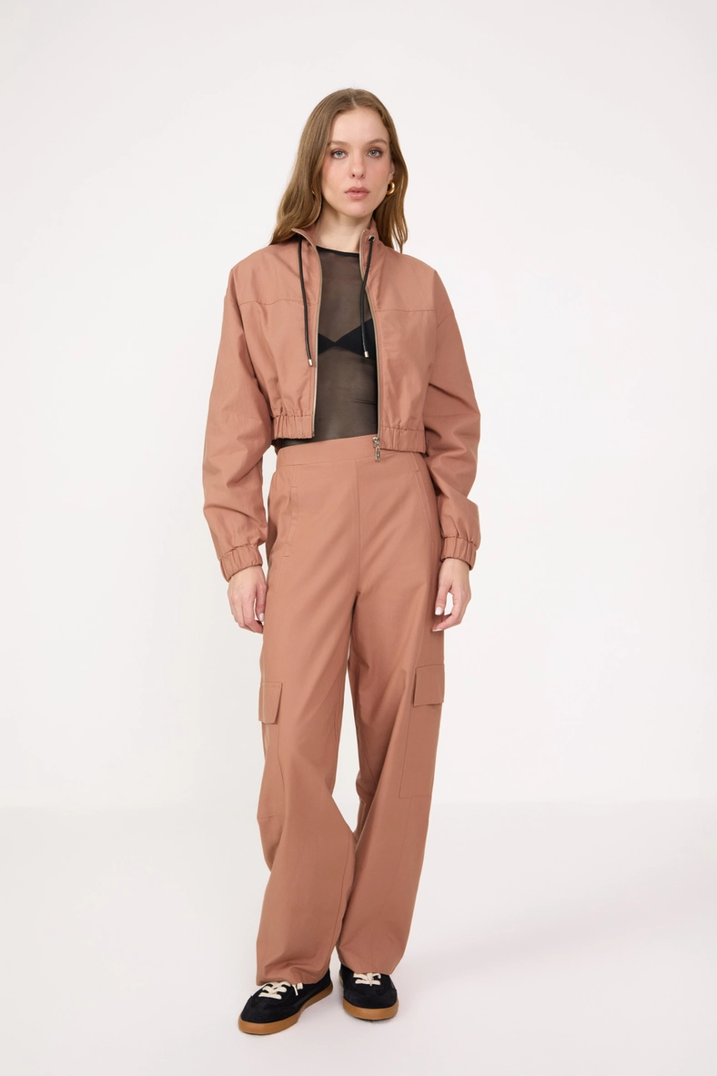 Jaqueta Feminina Oversized Marrom 3