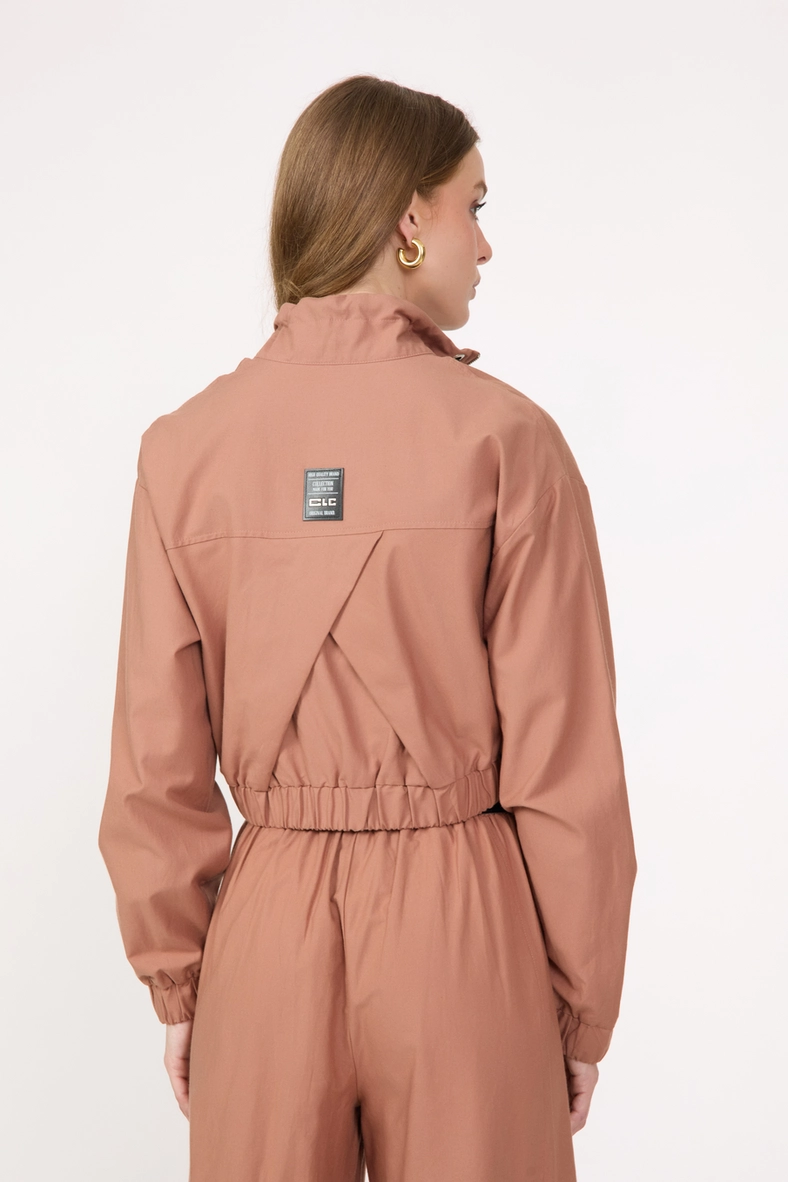 Jaqueta Feminina Oversized Marrom 2