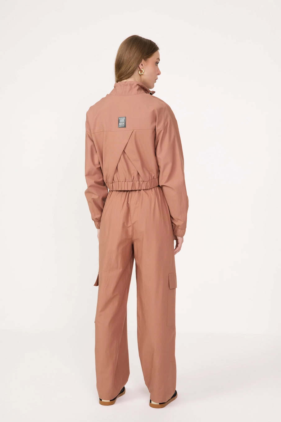 Jaqueta Feminina Oversized Marrom 4