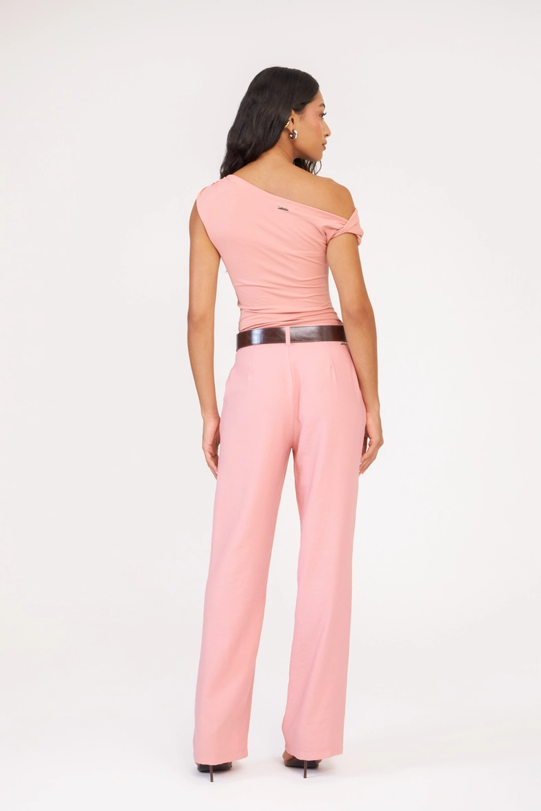Blusa Small Assimétrica Rosa 3