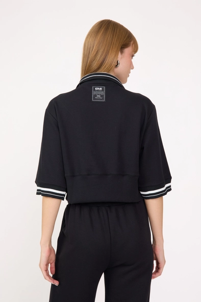 Blusa Moletom Box Decote V