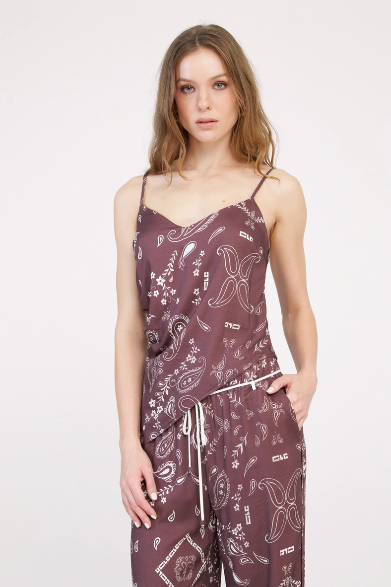 Blusa Comfort Paisley Assimétrica Estampados 3