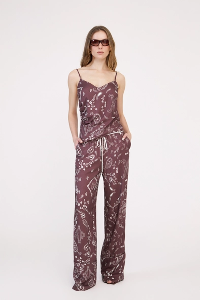 Blusa Comfort Paisley Assimétrica