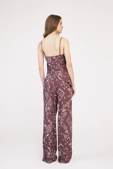 Blusa Comfort Paisley Assimétrica