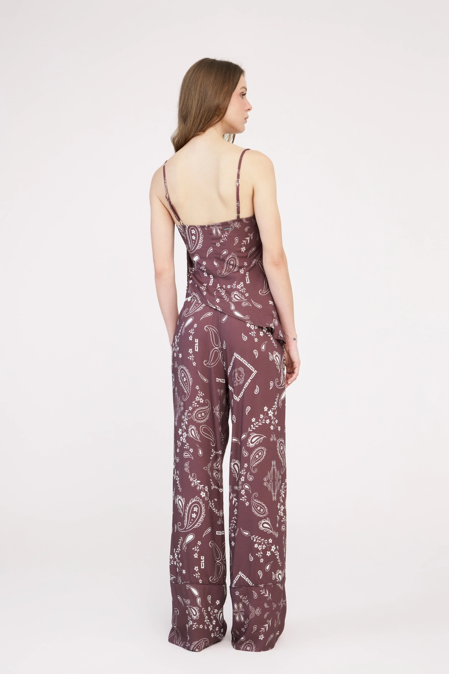 Blusa Comfort Paisley Assimétrica Estampados 2
