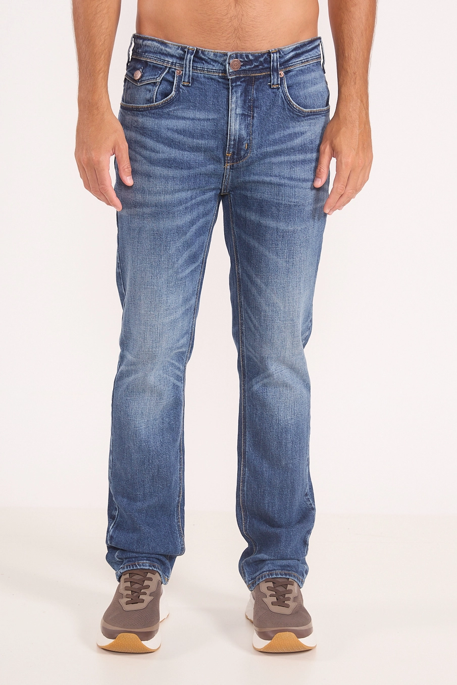 Calça Jeans Masculina Slim Alex Índigo