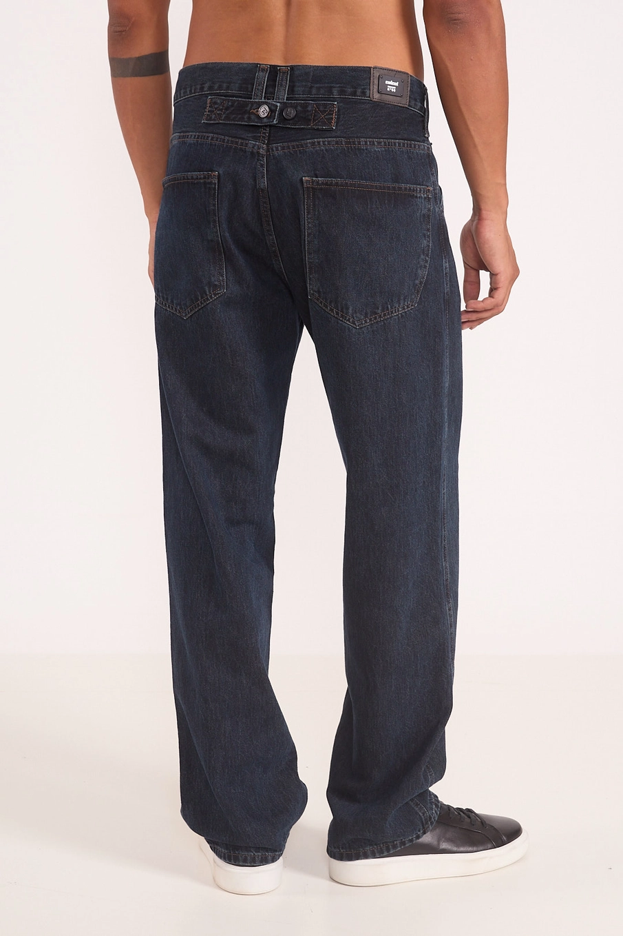 Calça Jeans Masculina Reta Comfort Índigo