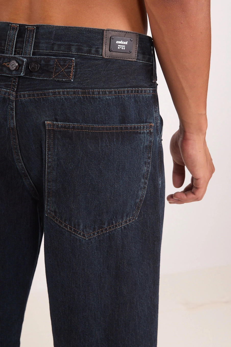 Calça Jeans Masculina Reta Comfort Índigo