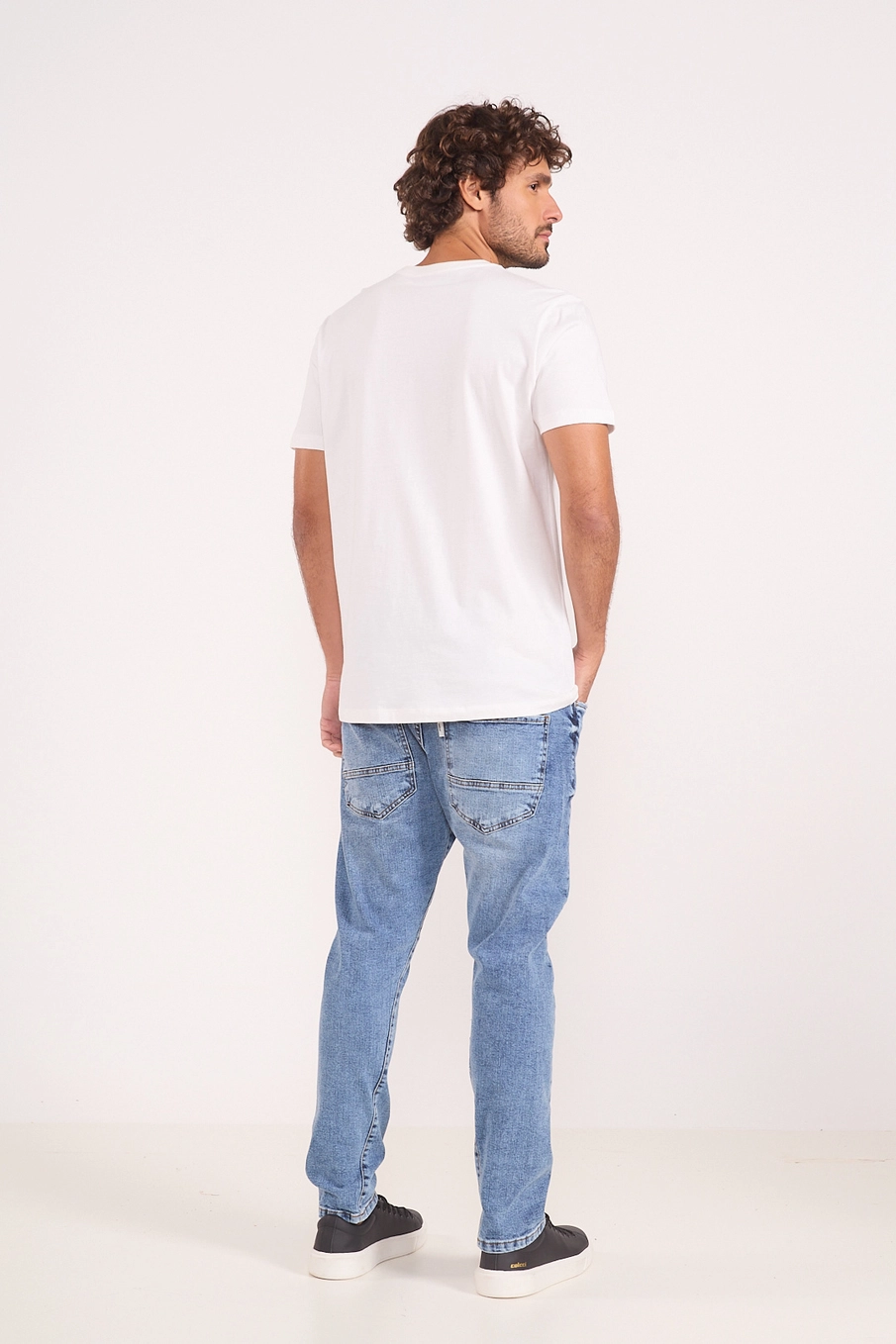 Calça Jeans Masculina Skinny Índigo
