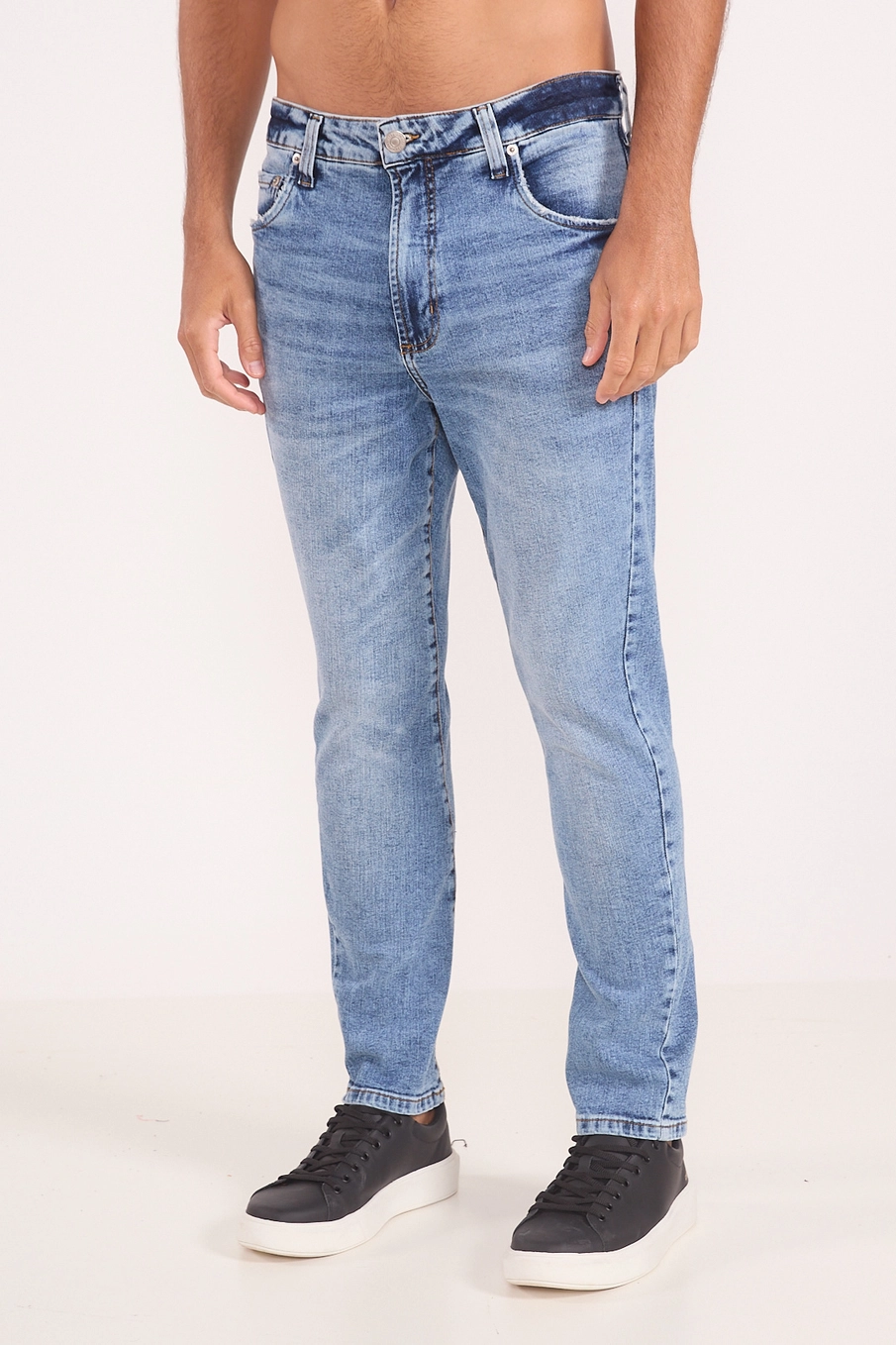 Calça Jeans Masculina Skinny Índigo