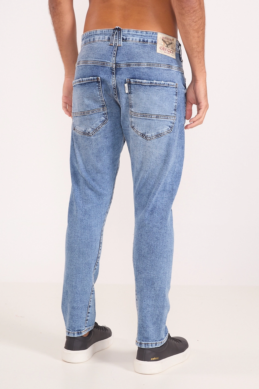 Calça Jeans Masculina Skinny Índigo