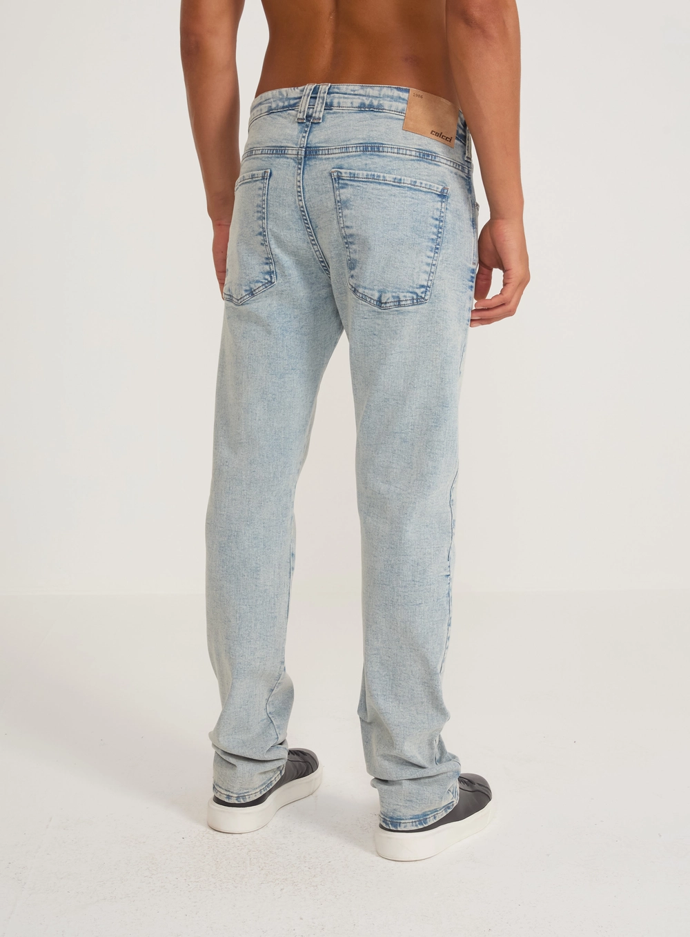 Calça Jeans Light Wash Índigo