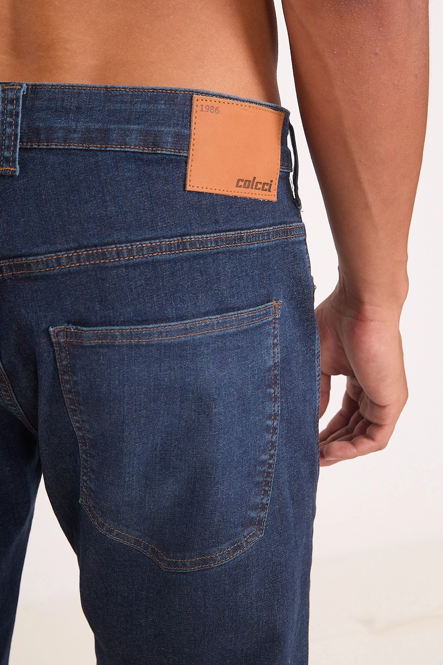 Calça Jeans Comfort Reta Índigo