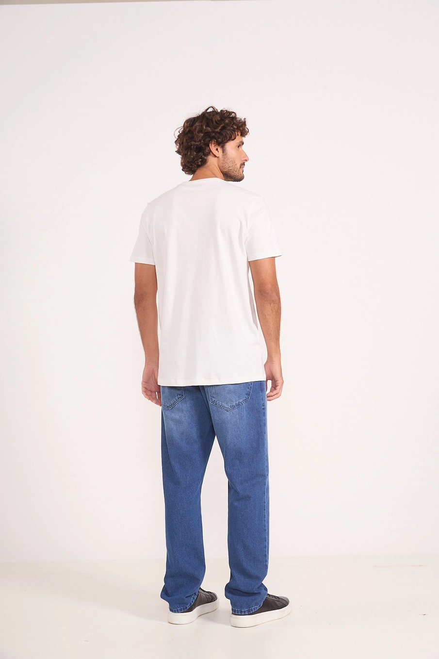Calça Jeans Masculina Loose Índigo