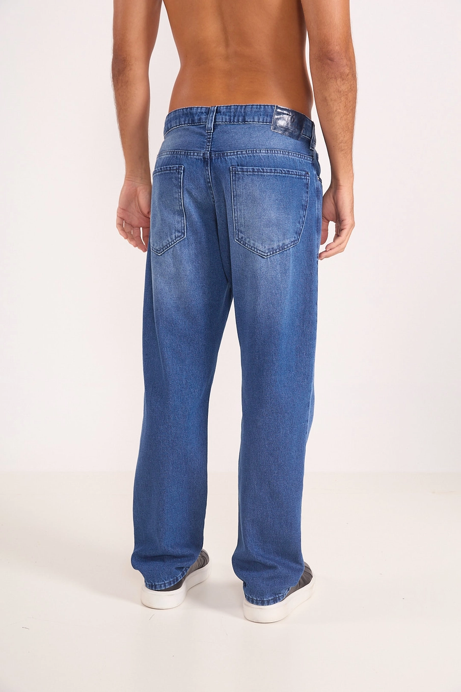 Calça Jeans Masculina Loose Índigo