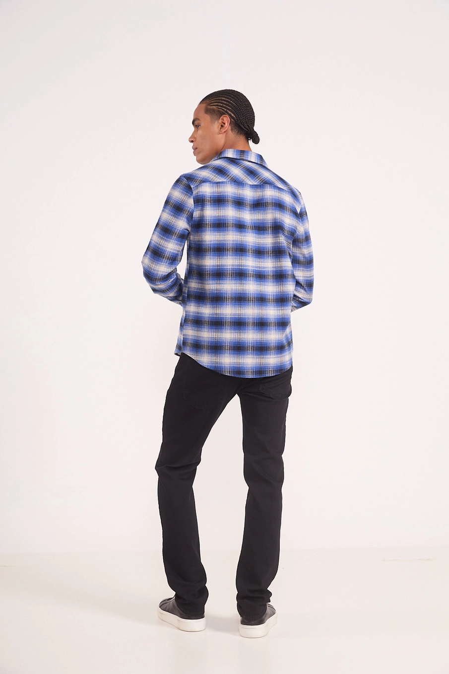 Calça Jeans Alex Slim Indigo Preto