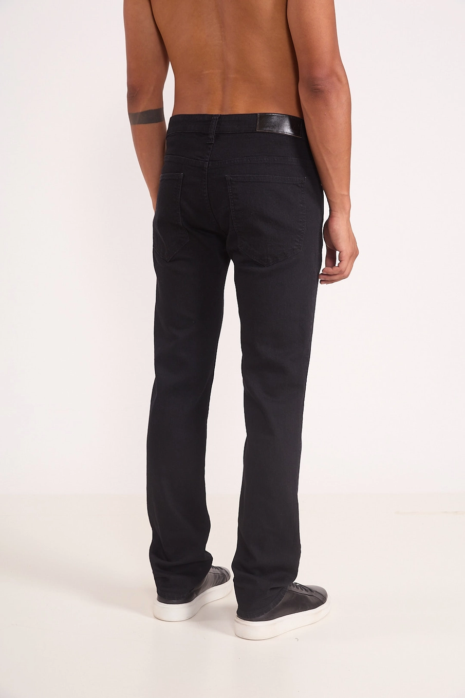 Calça Jeans Alex Slim Indigo Preto