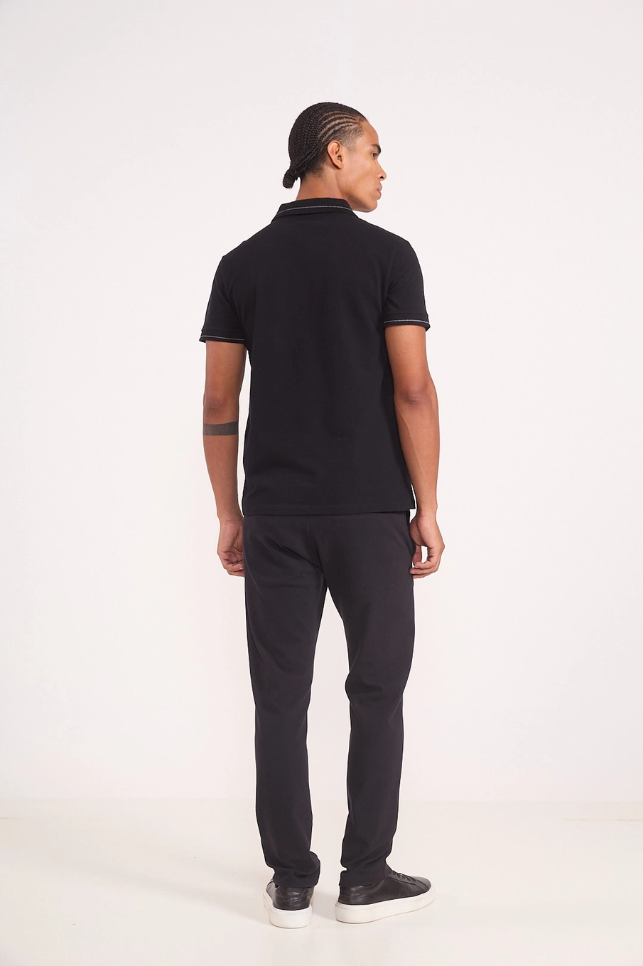 Calça Masculina Reta Preto