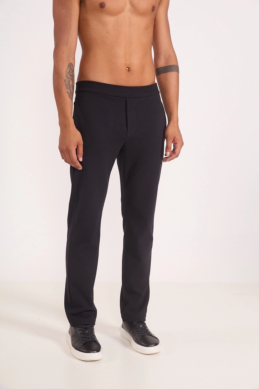 Calça Masculina Reta Preto