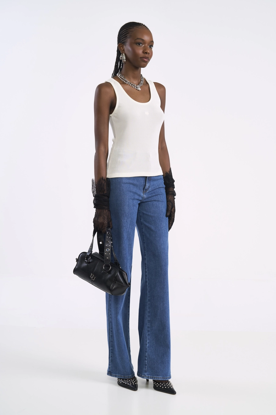 Calça Jeans Wide Leg Juliette Índigo