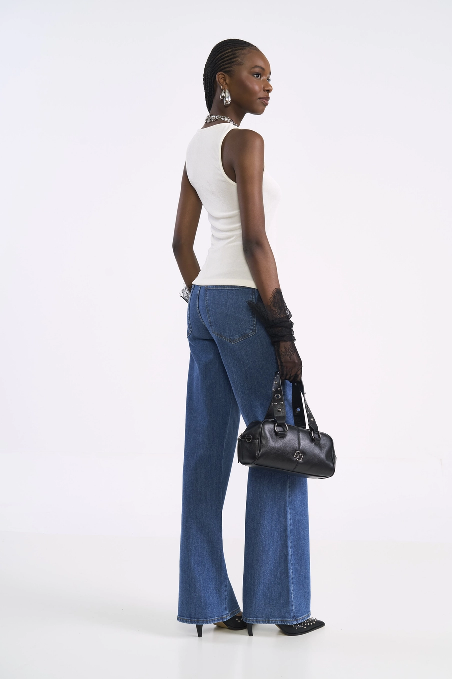 Calça Jeans Wide Leg Juliette Índigo