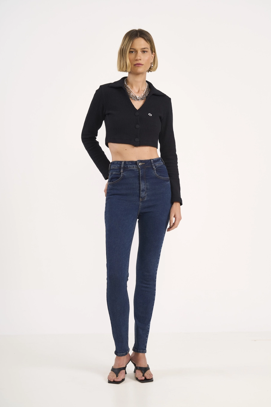 Calça Jeans Skinny Bruna Índigo