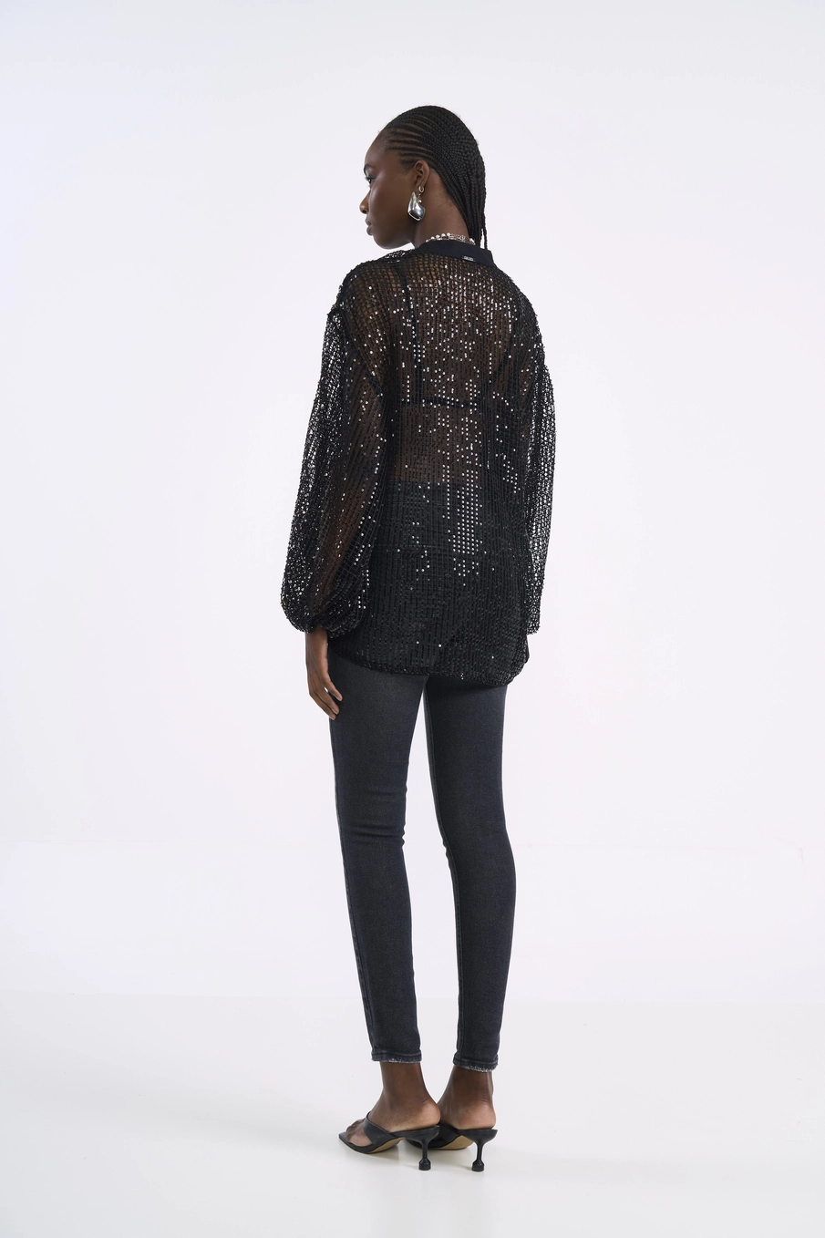Calça Jeans Bia Skinny Indigo Preto