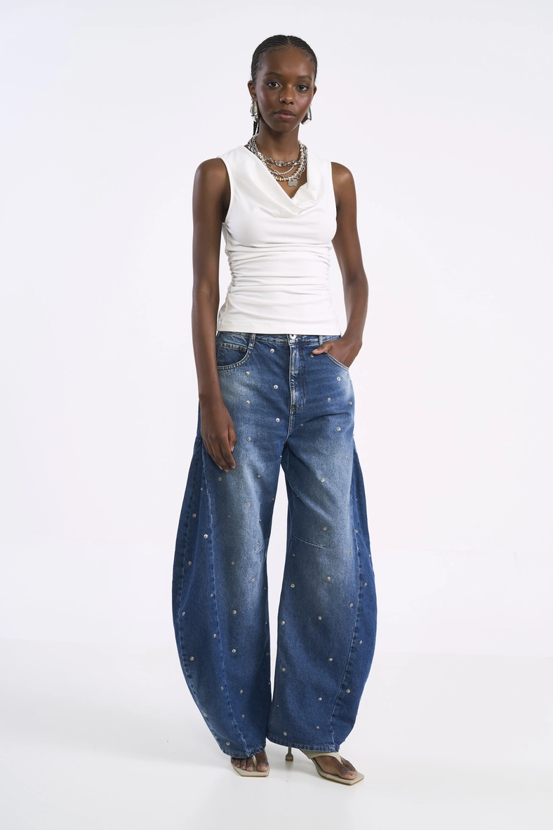 Calça Jeans Barril Nostalgic