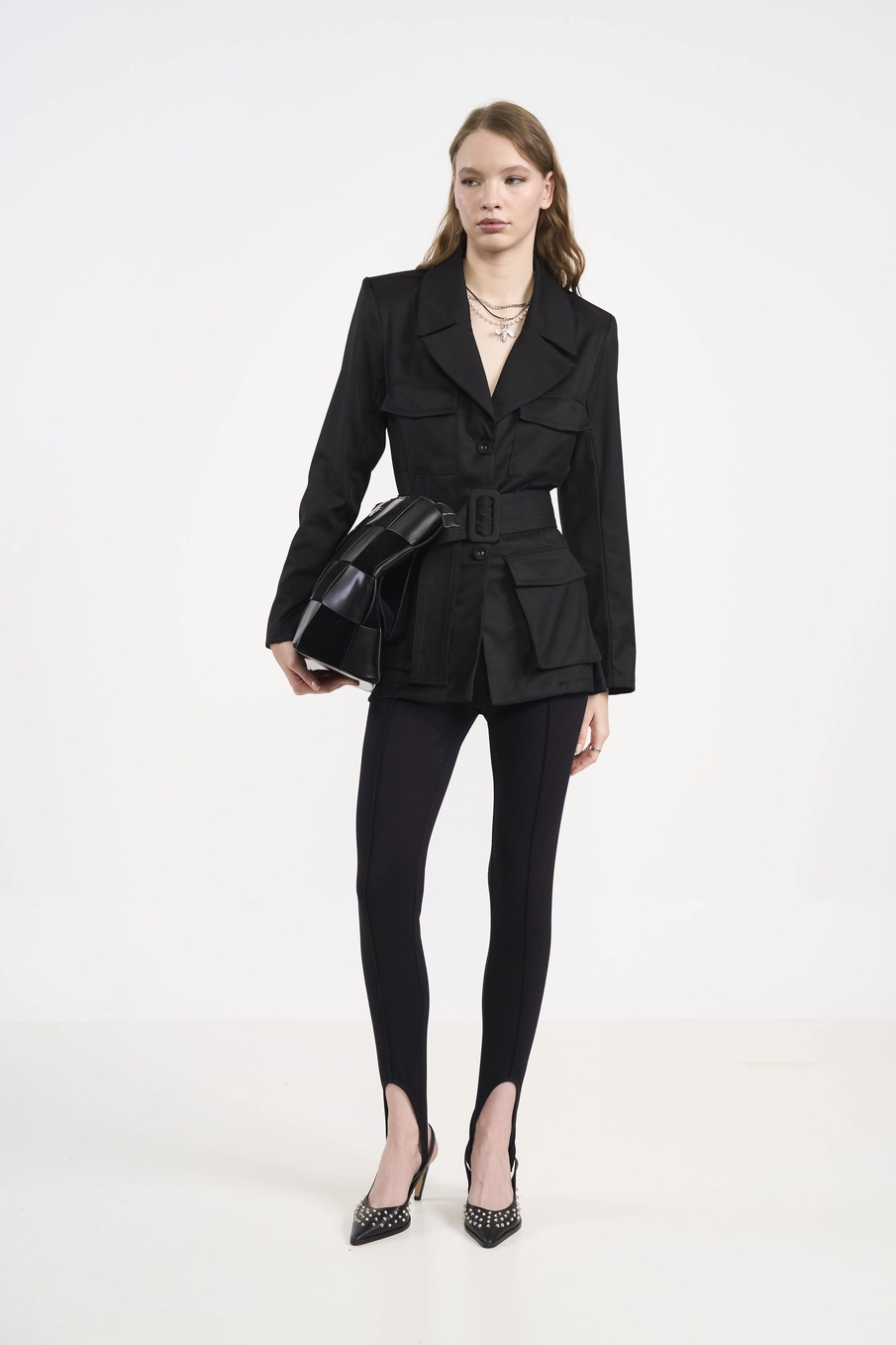 Calça Feminina Pezinho Skinny Preto