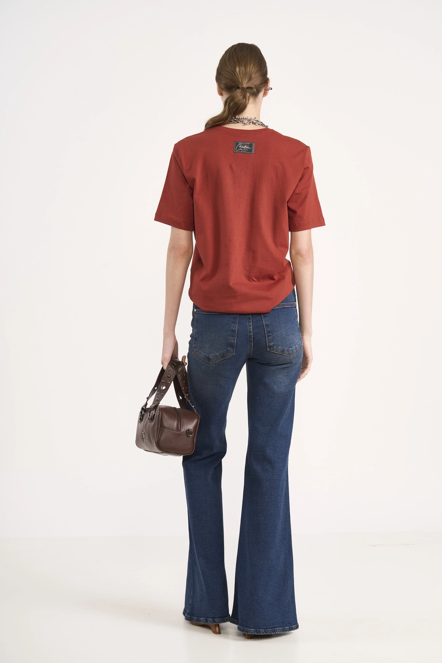 Calça Feminina Jeans Flare Bruna Índigo