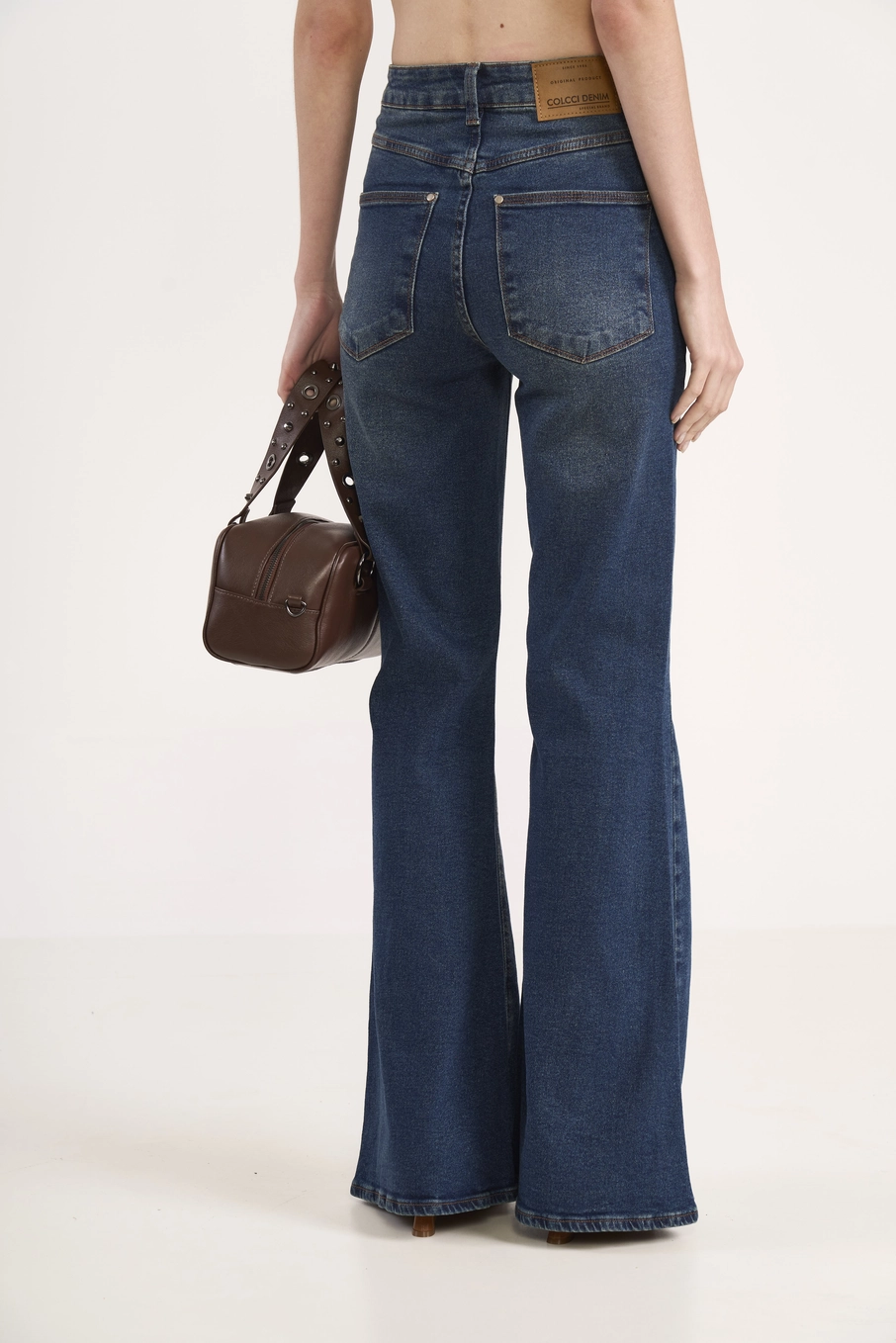 Calça Feminina Jeans Flare Bruna Índigo