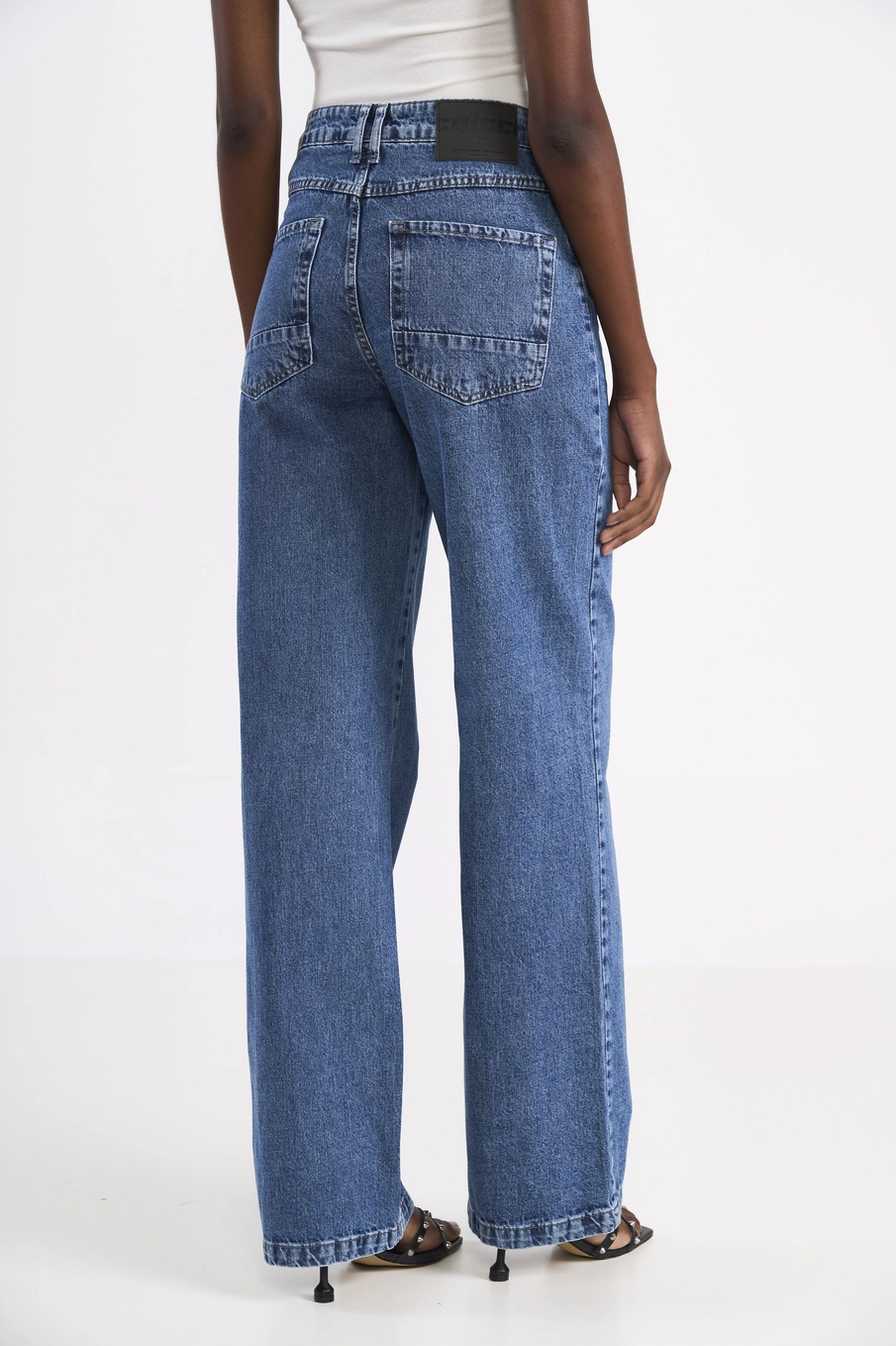 Calça Jeans Wide Leg Juliette Índigo