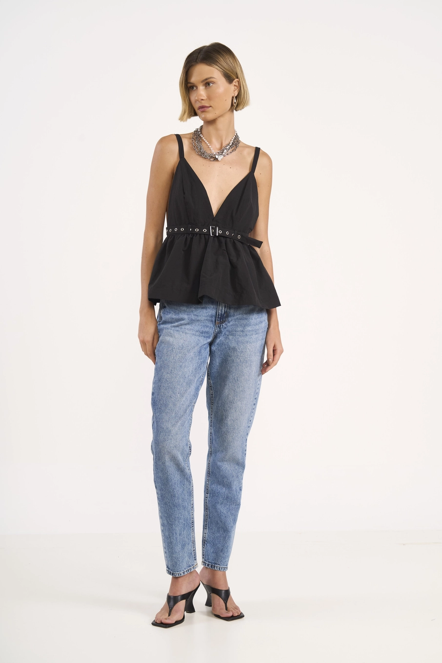Calça Jeans Reta Bruna Índigo
