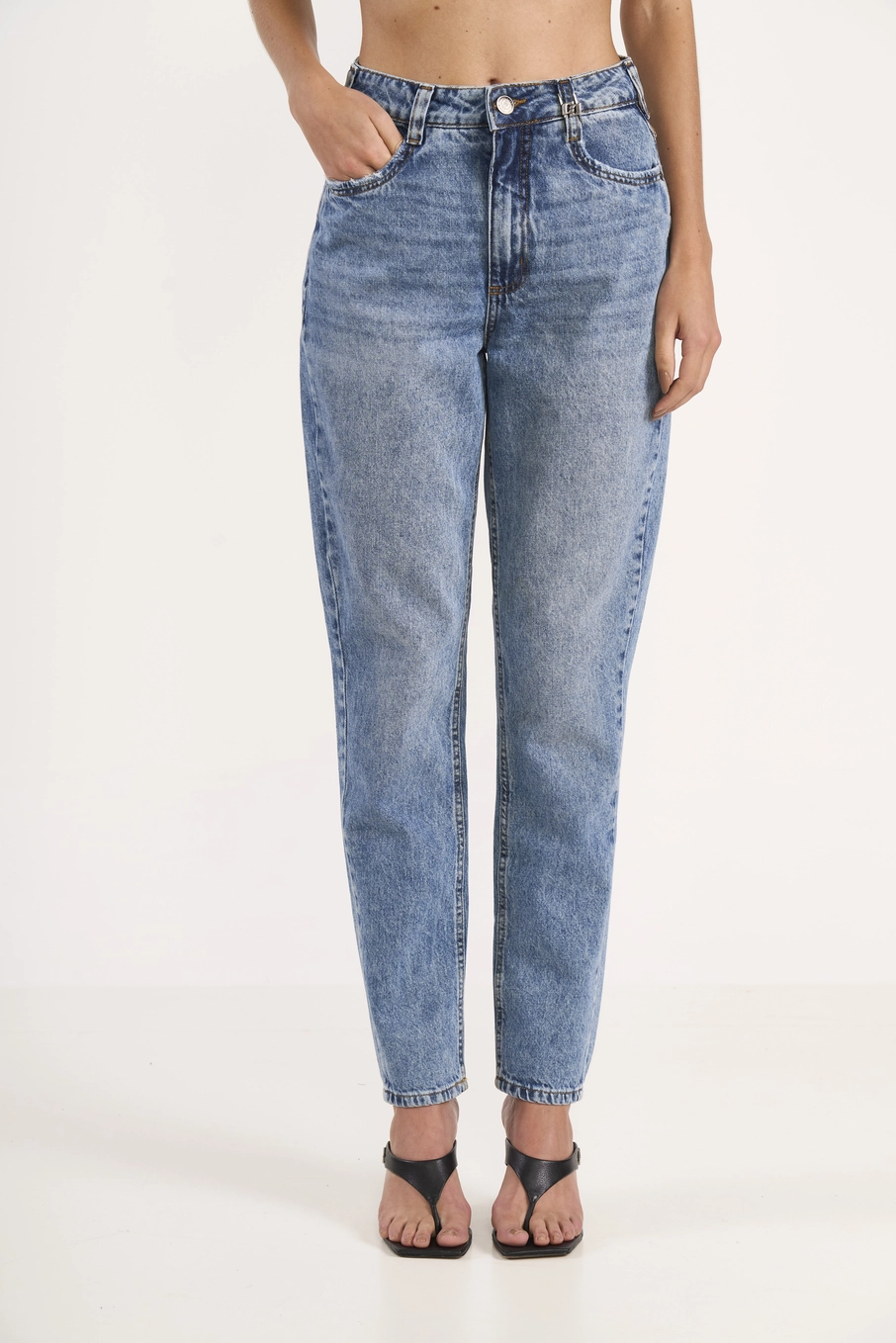 Calça Jeans Reta Bruna Índigo