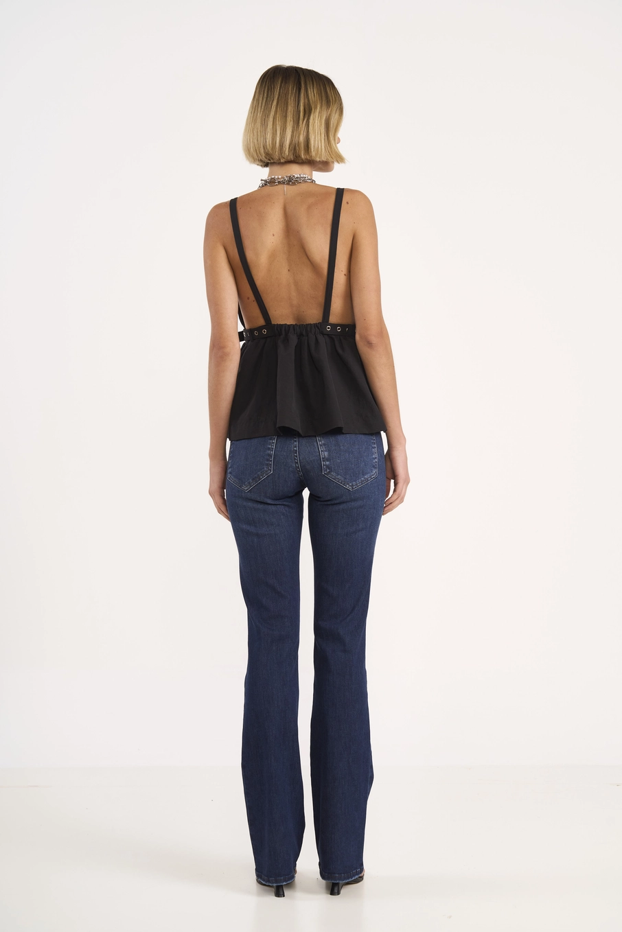 Calça Feminina Jeans Bia Reta Índigo