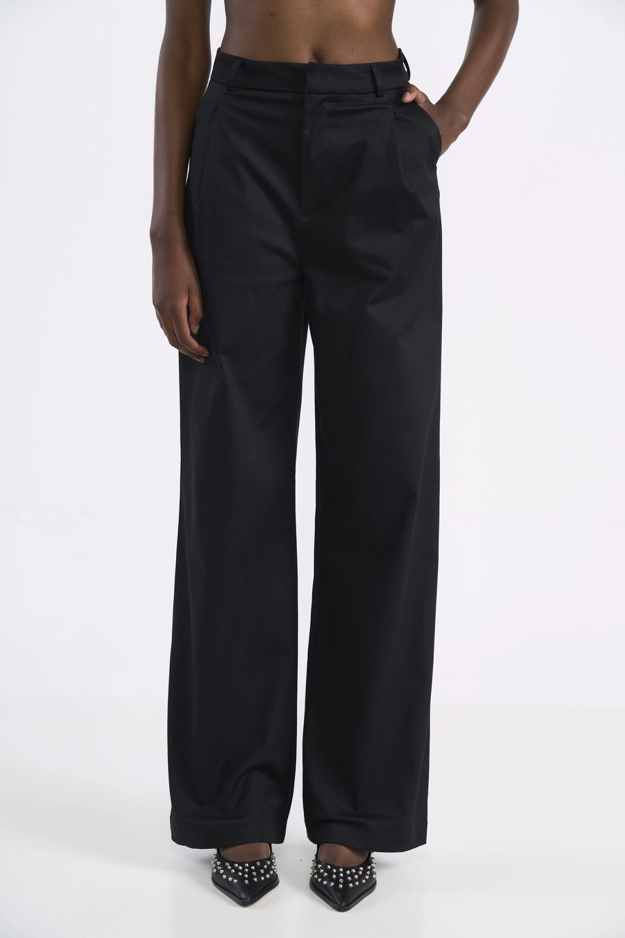 Calça Alfaiataria Reta Preto