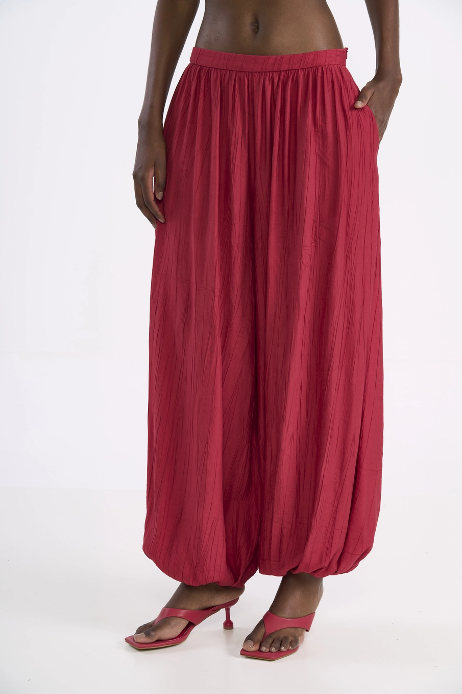Calça Feminina Aladim Vermelho