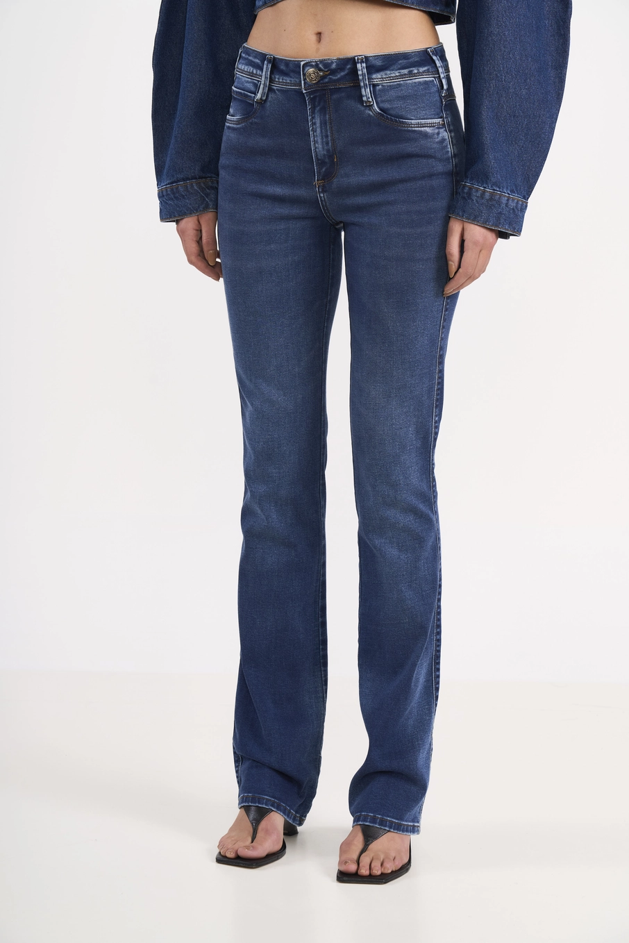 Calça Jeans Reta Bia Índigo