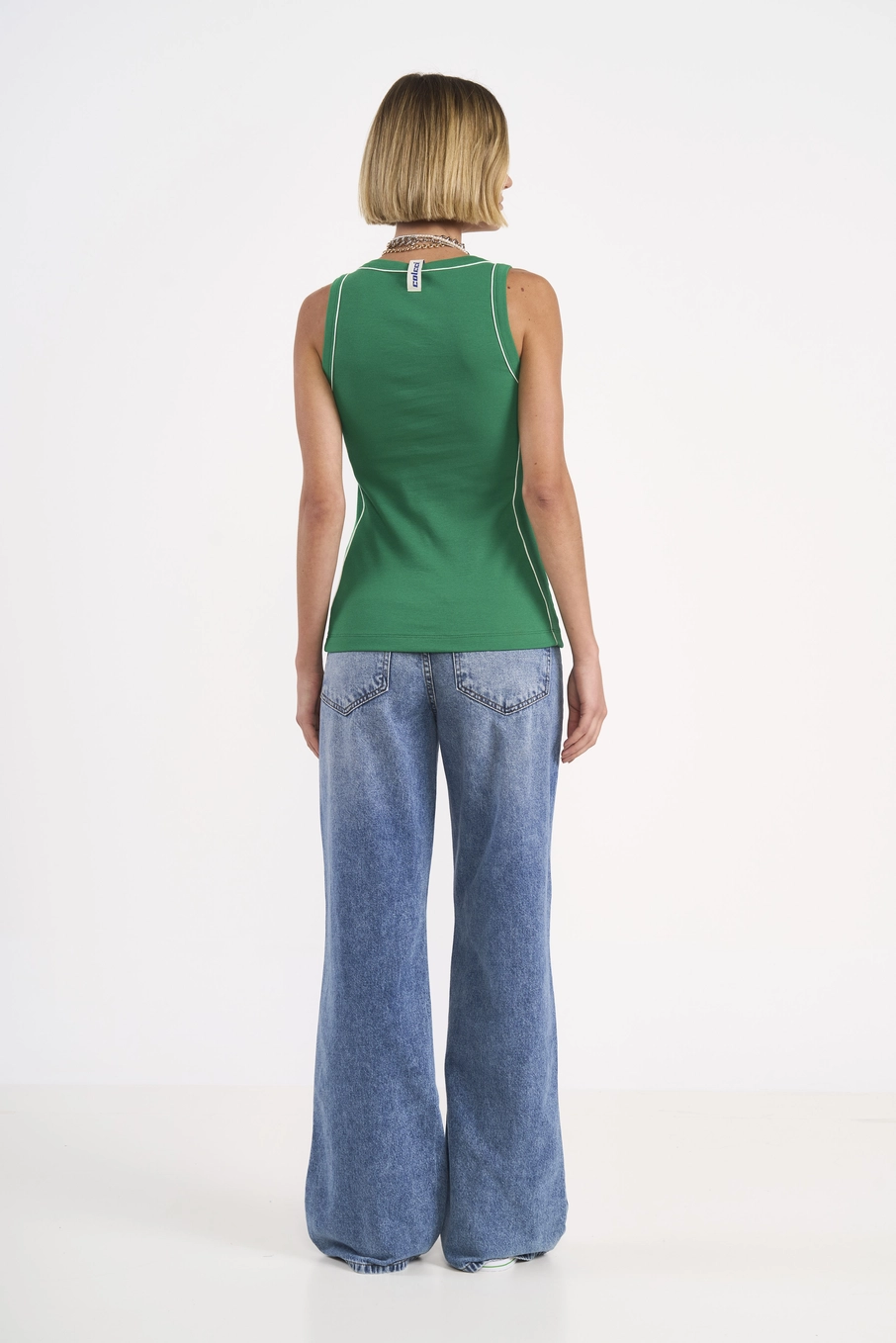 Calça Jeans Wide Leg Juliette Índigo