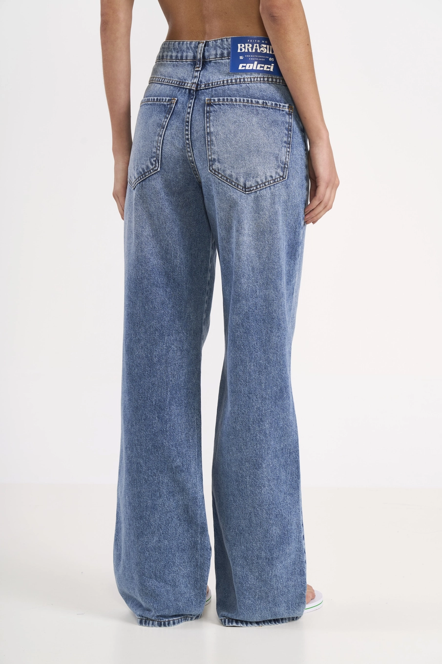 Calça Jeans Wide Leg Juliette Índigo