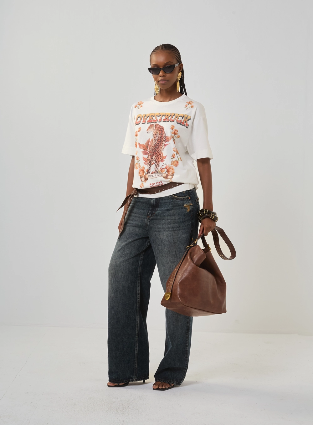 Calça Jeans Wide Leg Denim Lovers Índigo
