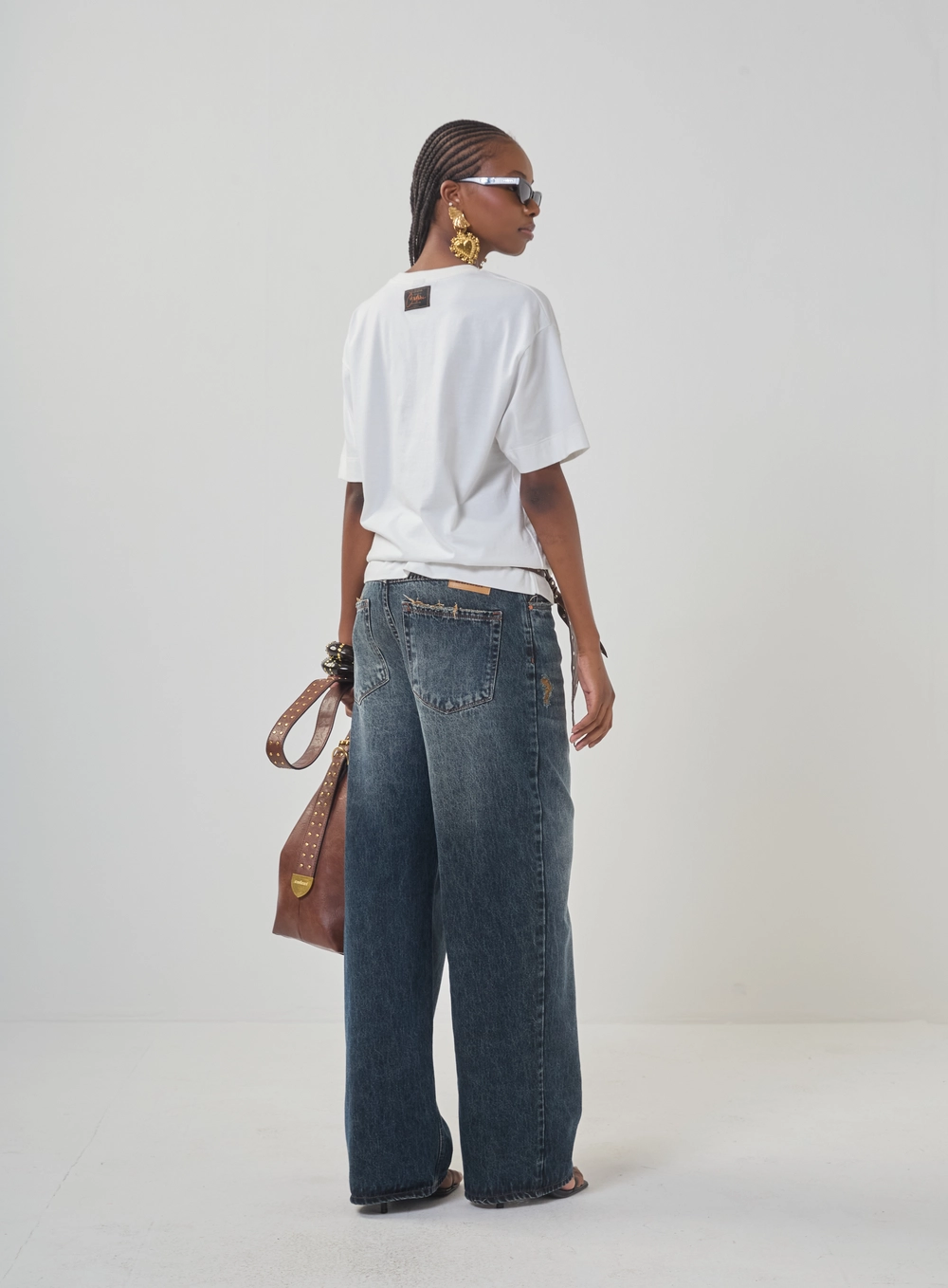 Calça Jeans Wide Leg Denim Lovers Índigo